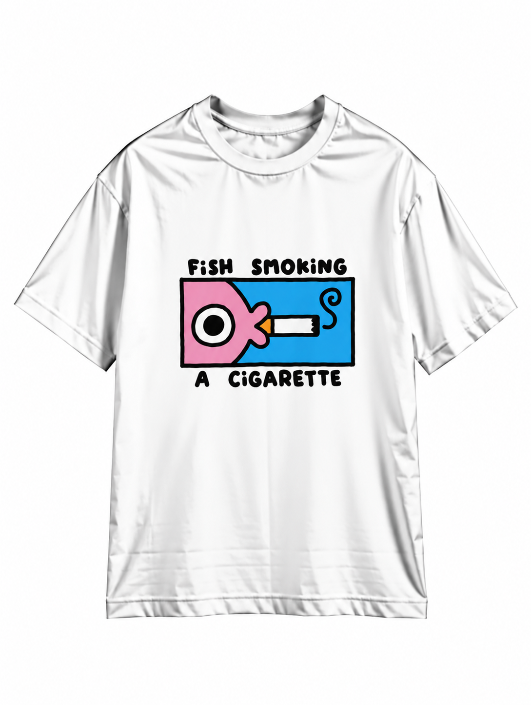 Fish Smoking Tişört