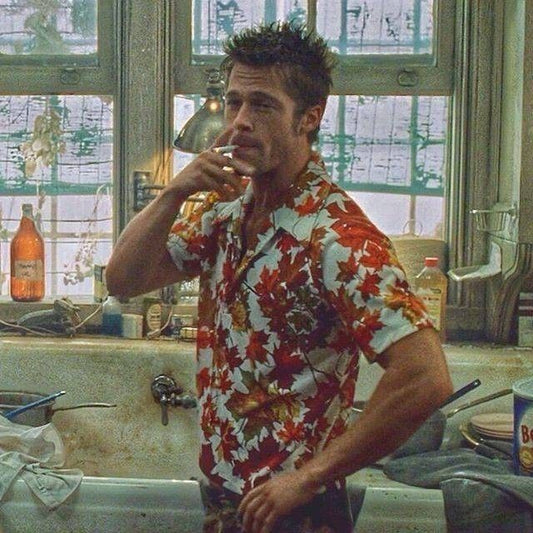Tyler Durden Yapraklı Gömlek