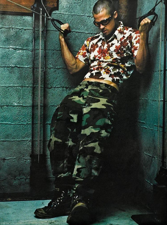 Tyler Durden Kamuflaj Pantolon