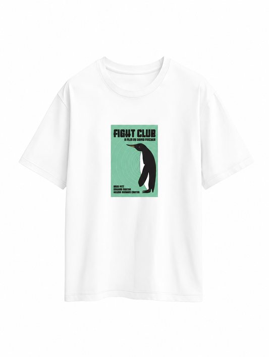 Fight Club - The Penguin Scene Tişört