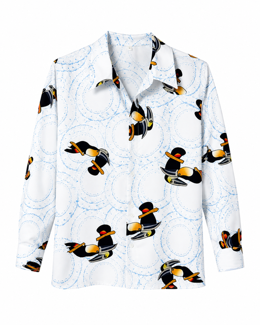 Tyler Durden Penguenli Gömlek