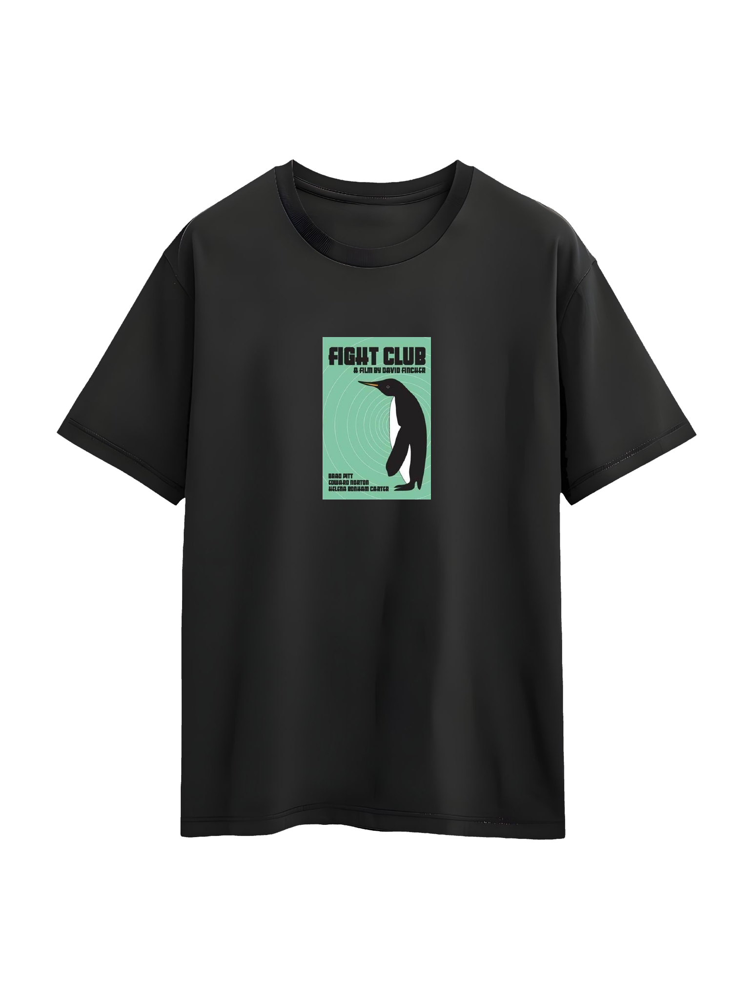 The Penguin Scene Oversize Tişört